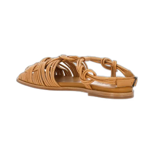 Mantella Square Toe Interwoven Sandals