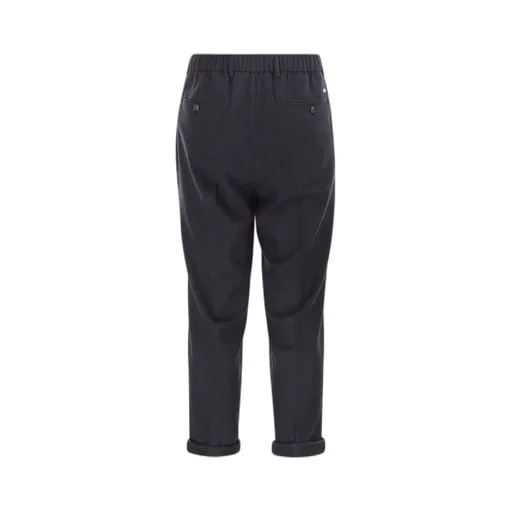 Drawstring Waist Casual Pants