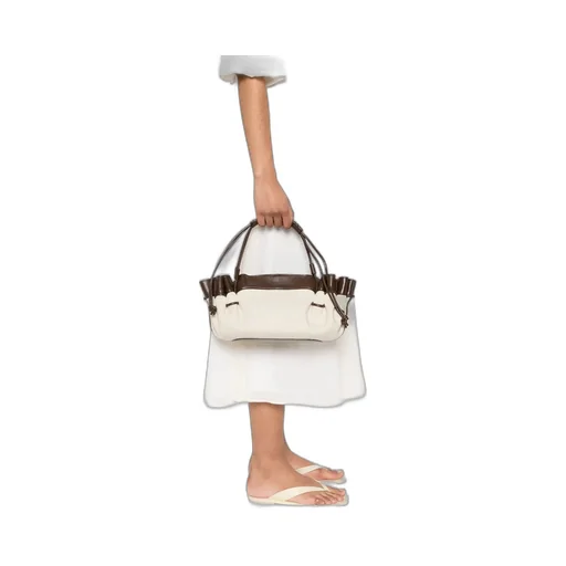 Pleated Tote Bag
