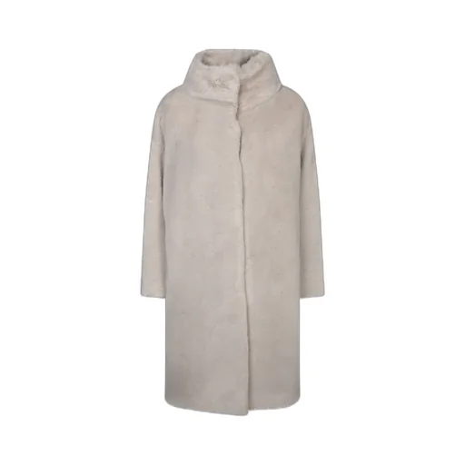 Funnel-Neck Coat