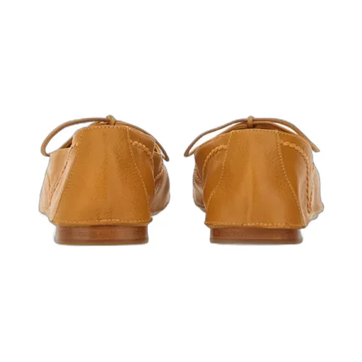Artisan Bow Detail Flat Shoes