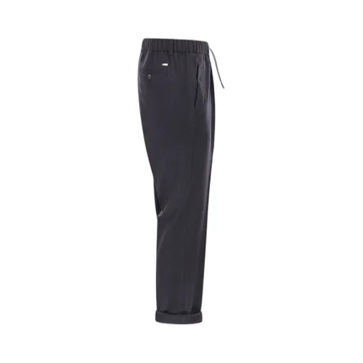Drawstring Waist Casual Pants