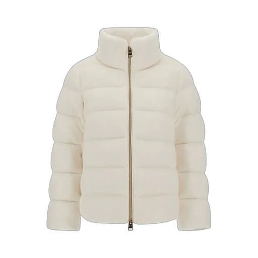 Quilted High-Neck Jacket