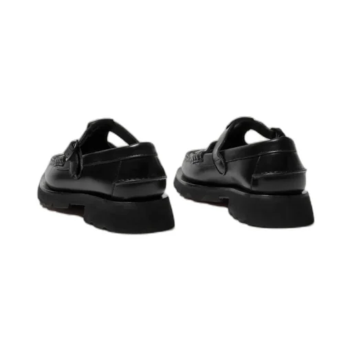 Tread Sole T-Bar Loafer