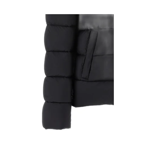 Hooded Quilted Bomber Jacket