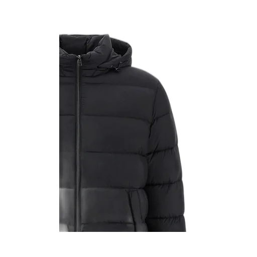 Hooded Quilted Bomber Jacket