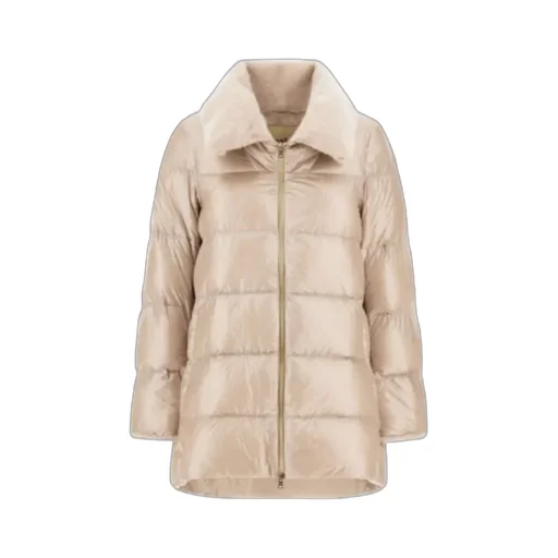 Padded Zip-Up Down Jacket