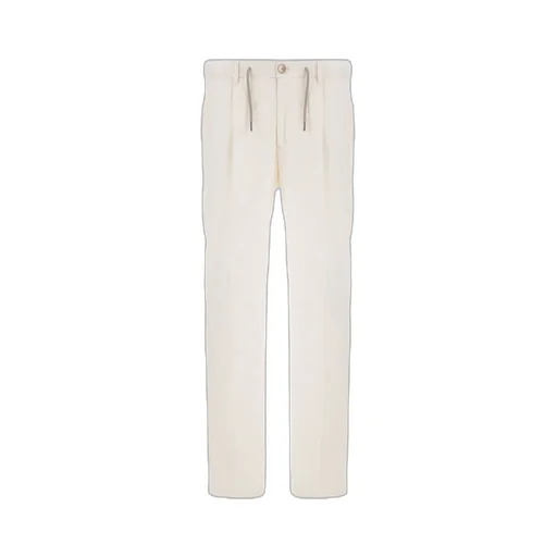 Pleated Drawstring Trousers