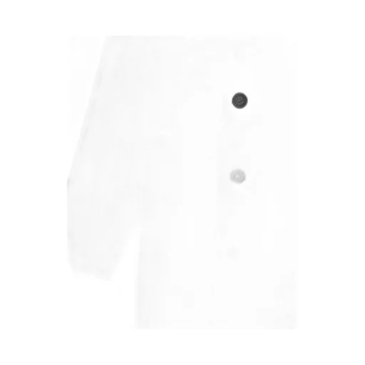 Long-Sleeved Button-Up Coat