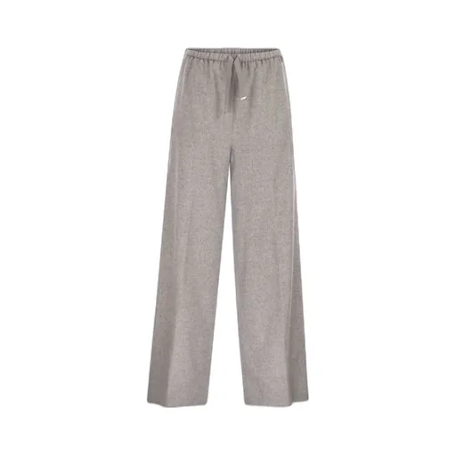Resort Trousers In Cashmere And Silk