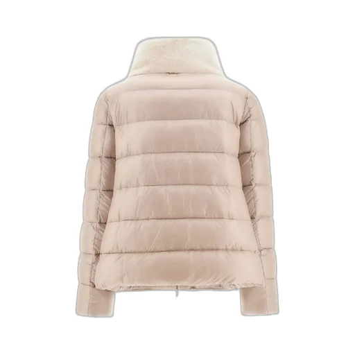 Fur-Trimmed Quilted Jacket