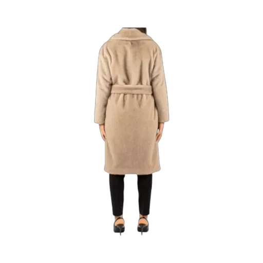 Belted Lapel Collar Coat