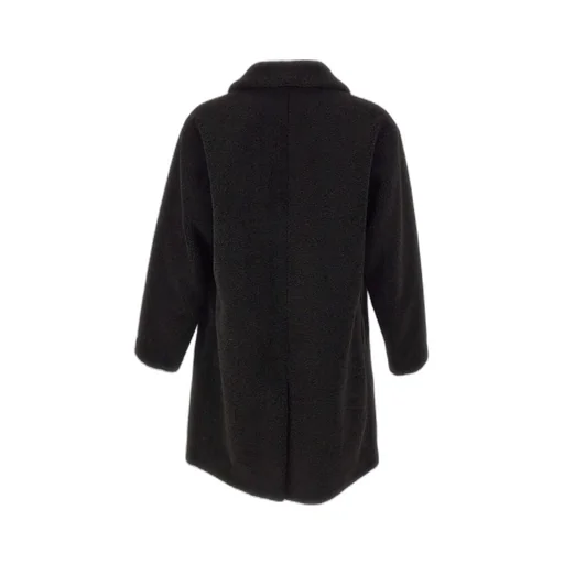 Long-Sleeved Button-Up Coat