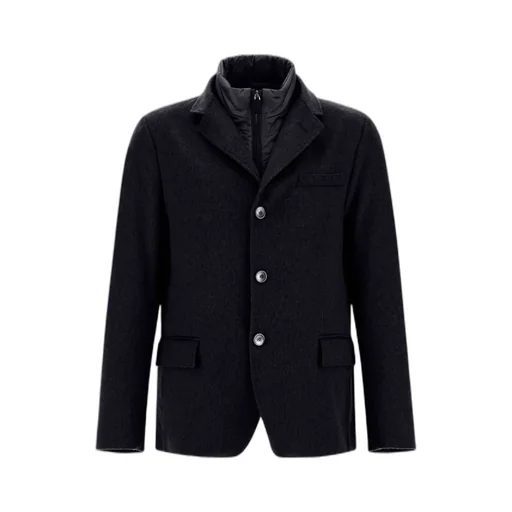 Detachable-Collar Jacket