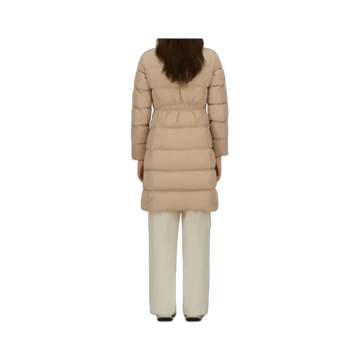 High Neck Padded Long Coat
