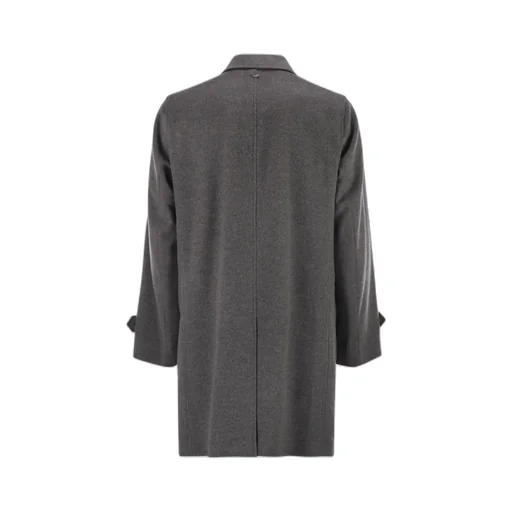 Single Breasted Long Coat