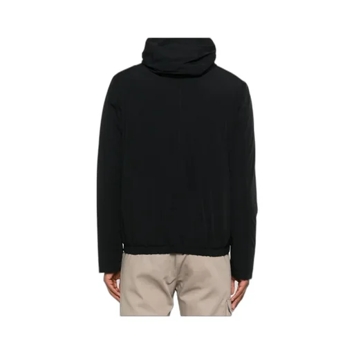 Hooded Zip-Fastening Jacket