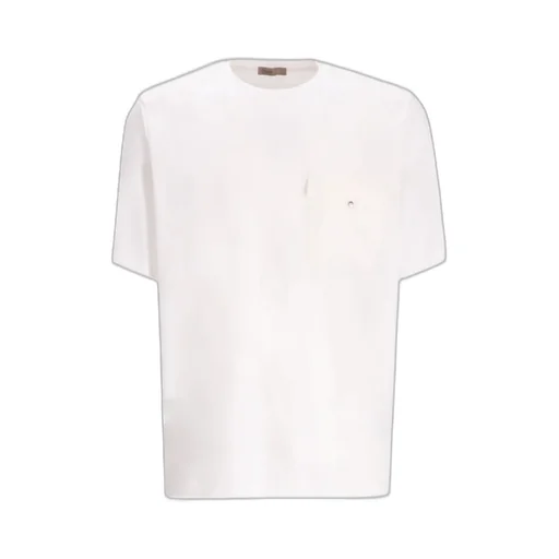 Chest-Pocket Cotton T-Shirt