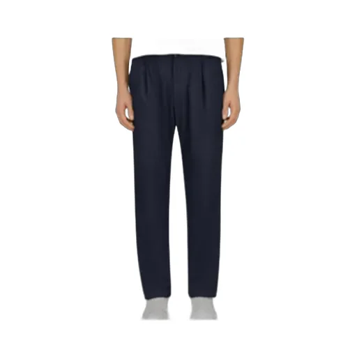 Pleated Elastic Waist Trousers