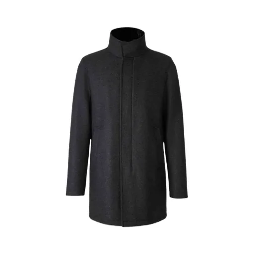 High Neck Long Coat