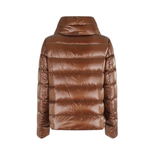Funnel Neck Quilted Padded Jacket