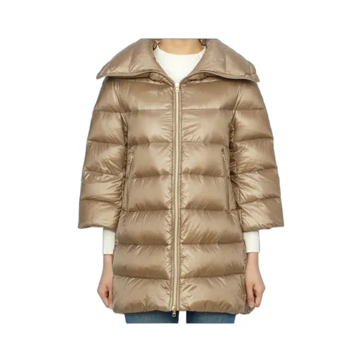 Quilted Zip-Up Coat