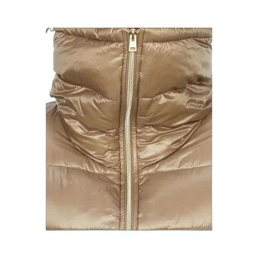 Quilted Zip-Up Coat
