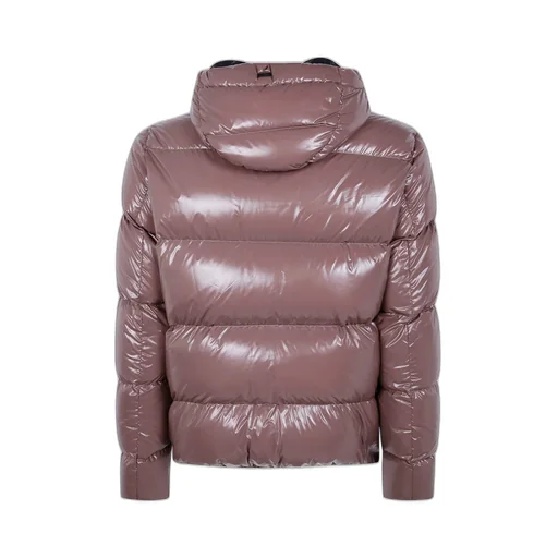 Zip-Up Hooded Down Jacket