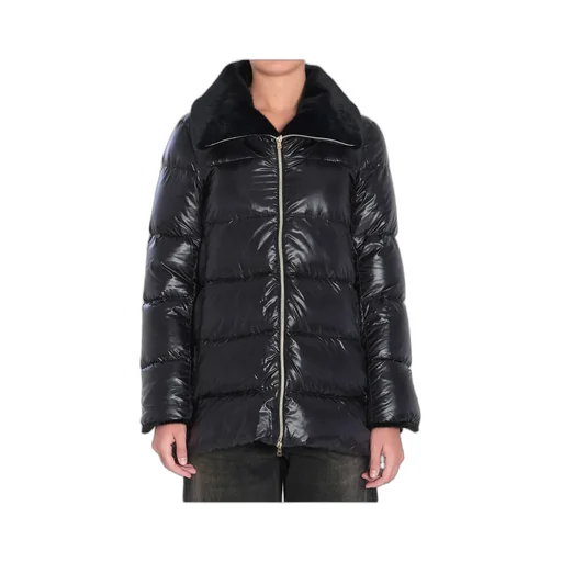 Lapel Down Jacket