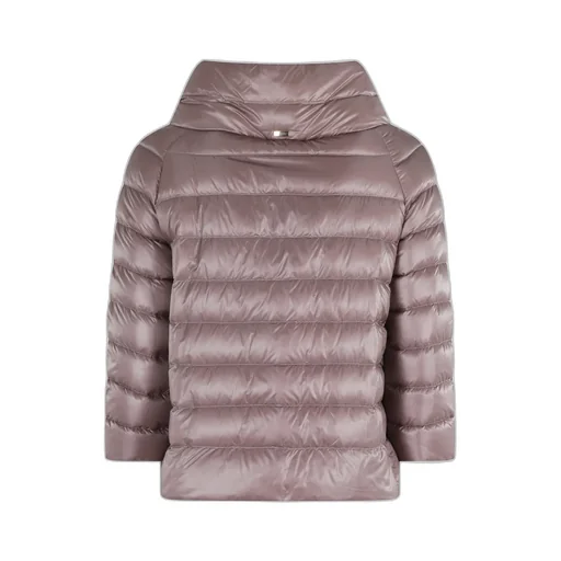 Quilted High-Neck Jacket