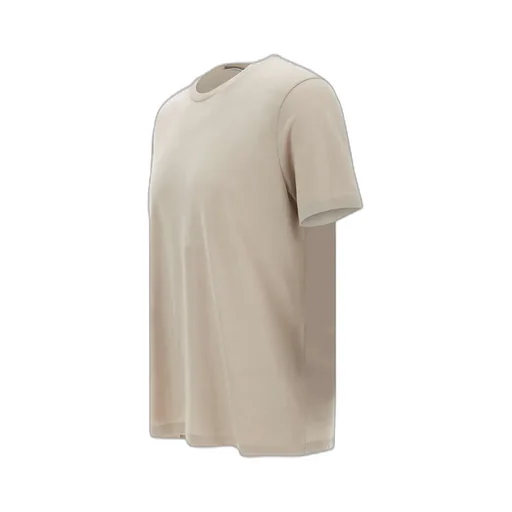 Short-Sleeved Crewneck Knitted T-Shirt