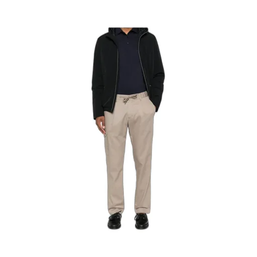 Hooded Zip-Fastening Jacket