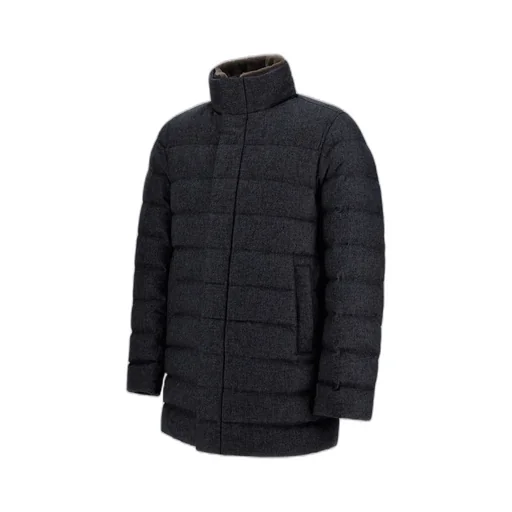 Long-Sleeved Down Jacket