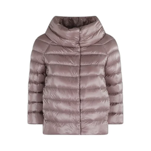 Quilted High-Neck Jacket