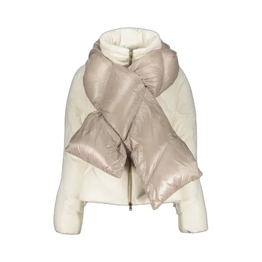 Removable Padded Scarf Jacket
