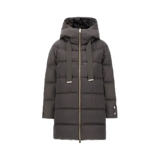 Drawstring Hood Down Jacket