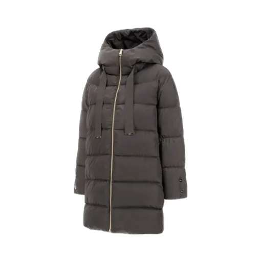 Drawstring Hood Down Jacket