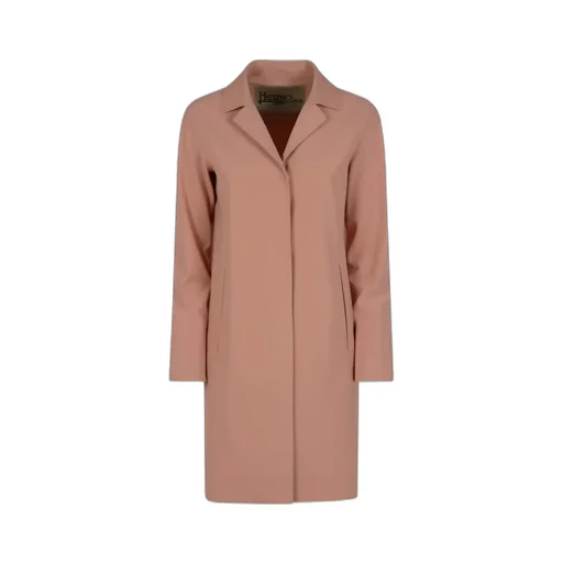 Single-Breasted Long-Sleeved Coat