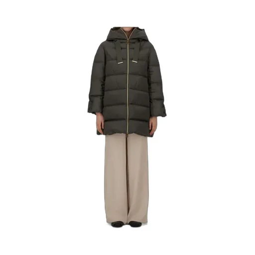 Drawstring Hood Down Jacket