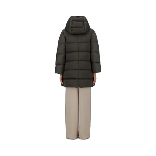 Drawstring Hood Down Jacket
