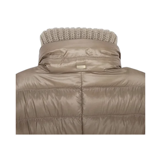 Logo Quilted Down Jacket