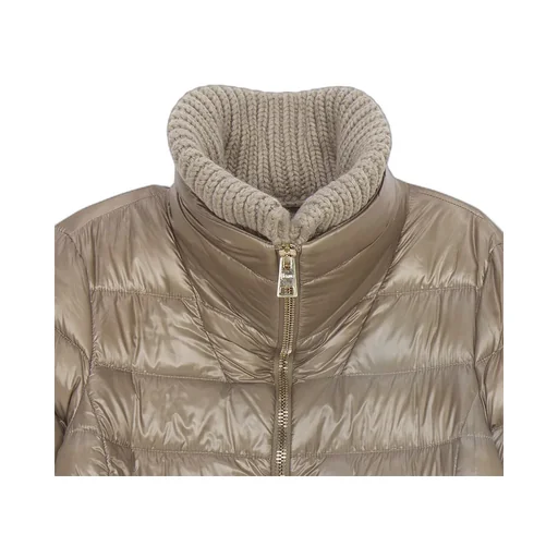 Logo Quilted Down Jacket