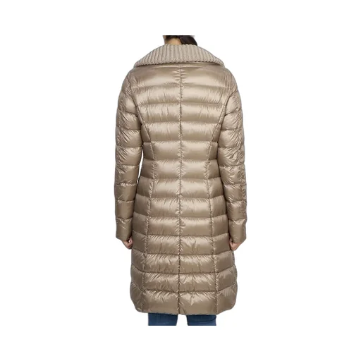 Logo Quilted Down Jacket
