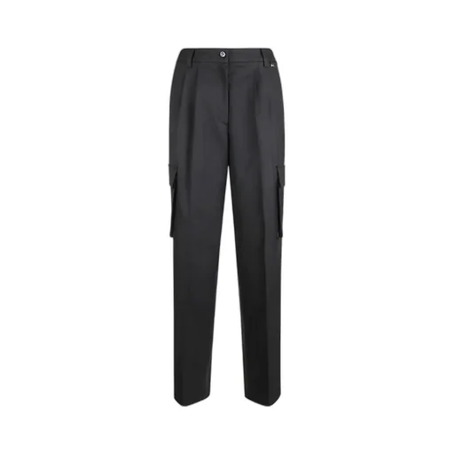 Pleated Cargo Trousers