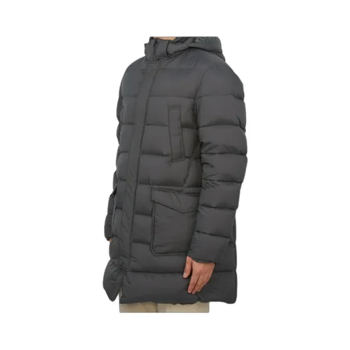 Quilted Hooded Puffer Coat