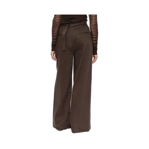 Pleated Wide Trousers
