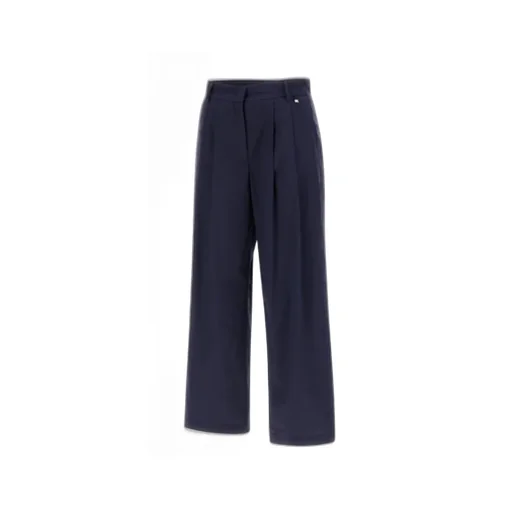 Pleated Cropped Trousers