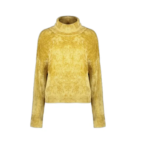 High-Collar Long-Sleeve Sweater