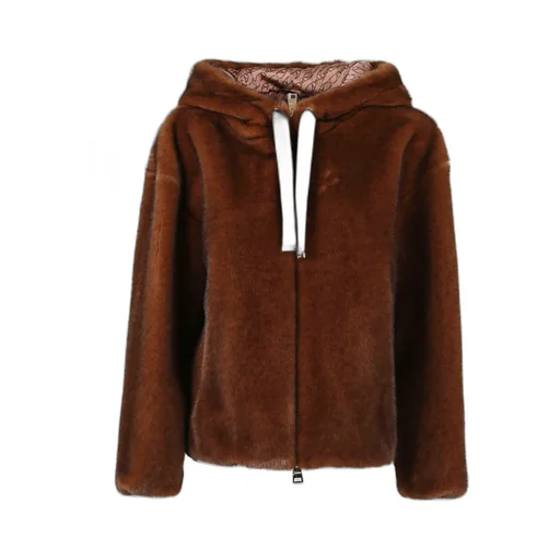 Short Fur Hoodie