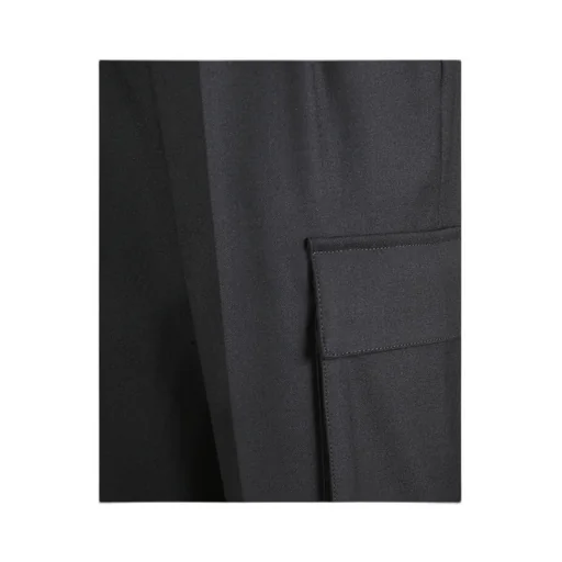 Pleated Cargo Trousers